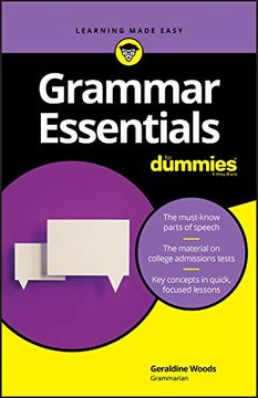 portada Grammar Essentials for Dummies (For Dummies (Language & Literature)) (en Inglés)