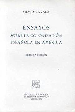 portada Ensayos sobre la colonización española en América