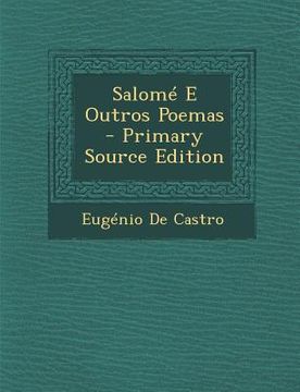 portada Salome E Outros Poemas (en Portugués)