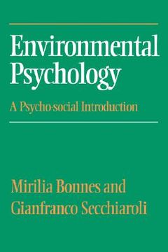 portada environmental psychology: a psycho-social introduction (in English)