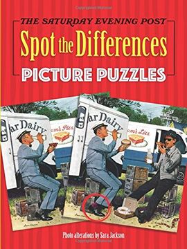 portada The Saturday Evening Post Spot the Difference Picture Puzzles (Dover Children's Activity Books) (in English)