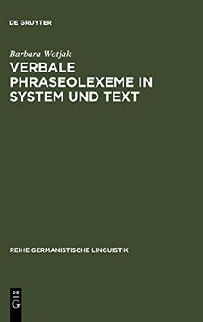 portada Verbale Phraseolexeme in System und Text 
