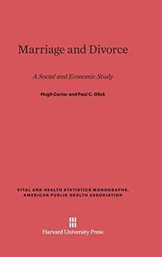 portada Marriage and Divorce (Vital and Health Statistics Monographs, American Public Heal) (en Inglés)