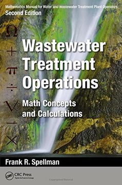 portada Mathematics Manual for Water and Wastewater Treatment Plant Operators: Wastewater Treatment Operations: Math Concepts and Calculations (en Inglés)