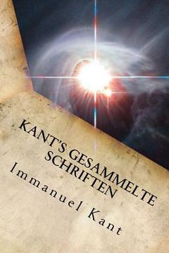 portada Kant's gesammelte Schriften (en Alemán)