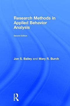 portada Research Methods in Applied Behavior Analysis (in English)