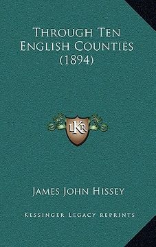 portada through ten english counties (1894) (en Inglés)