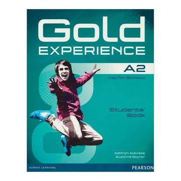 portada Gold Experience a2 Students' Book With Dvd-Rom Pack (in English)