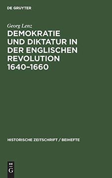 portada Demokratie und Diktatur in der Englischen Revolution 1640-1660 