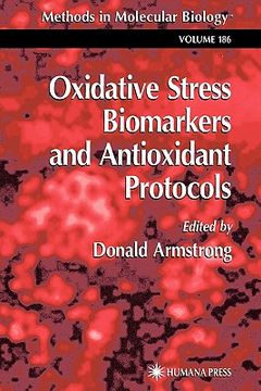 portada oxidative stress biomarkers and antioxidant protocols (en Inglés)