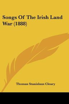 portada songs of the irish land war (1888) (in English)