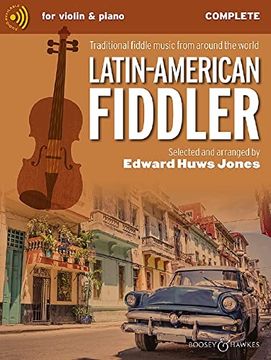 portada Latin-American Fiddler: Traditional Fiddle Music From Around the World. Violin (2 Violins) and Piano, Guitar ad Libitum.