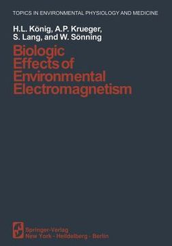portada Biologic Effects of Environmental Electromagnetism (in English)