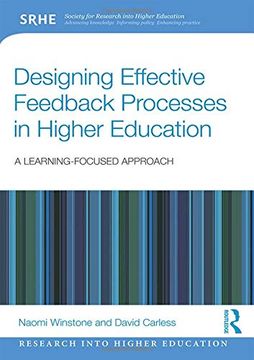 portada Designing Effective Feedback Processes in Higher Education: A Learning-Focused Approach (Research Into Higher Education) (en Inglés)