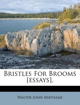 portada bristles for brooms [essays]. (en Inglés)