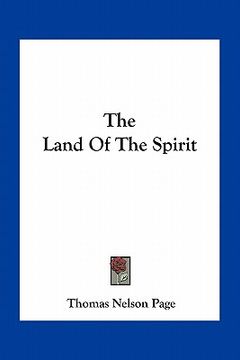 portada the land of the spirit
