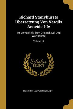portada Richard Stanyhursts Ubersetzung von Vergils Aeneide I-Iv (en Alemán)