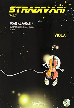 portada Alfaras j. - Stradivari Vol. 3 (Metodo) Para Viola (Inc. Cd)