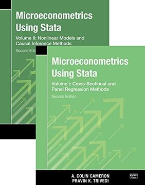 portada Microeconometrics Using Stata, Second Edition, Volumes i and ii (Microeconometrics Using Stata, 1-2) (en Inglés)
