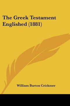 portada the greek testament englished (1881) (in English)