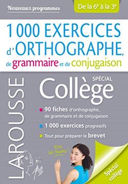 portada 1000 Exercices D'orthographe, Special College