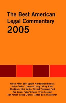 portada the best american legal commentary (in English)