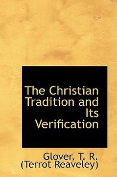 portada the christian tradition and its verification (en Inglés)