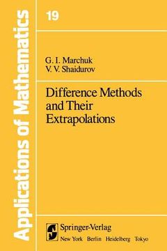portada difference methods and their extrapolations (en Inglés)