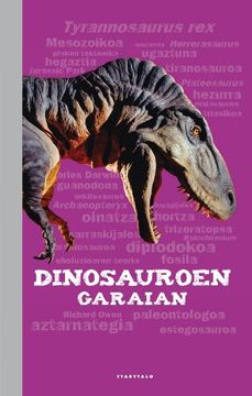portada Dinosauroen Garaian (Animalien Mundua) (en Euskera)
