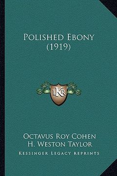 portada polished ebony (1919) (en Inglés)