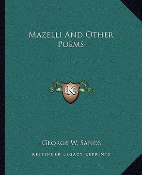 portada mazelli and other poems (en Inglés)