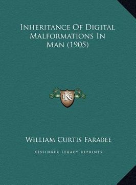 portada inheritance of digital malformations in man (1905) (en Inglés)