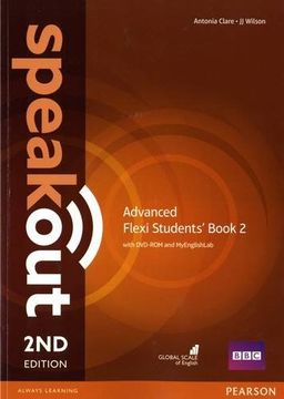 portada Speakout Advanced 2nd Edition Flexi Students' Book 2 With Myenglishlab Pack (in English)