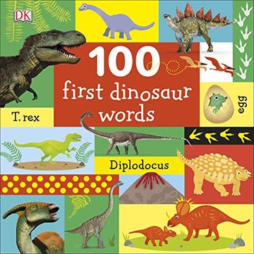 portada 100 First Dinosaur Words (en Inglés)