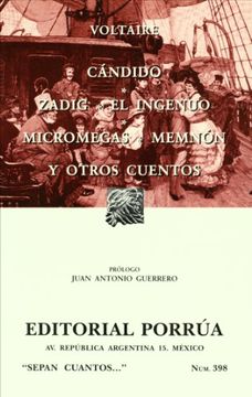 portada candido | zadig | el ingenuo | micromegas | memmon y otros cuentos (in Spanish)