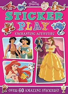 portada Disney Princess: Sticker Play Enchanting Activities (en Inglés)