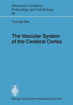portada the vascular system of the cerebral cortex (en Inglés)