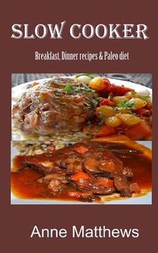 portada Slow Cooker Recipes: Breakfast, dinner & Paleo diet (in English)