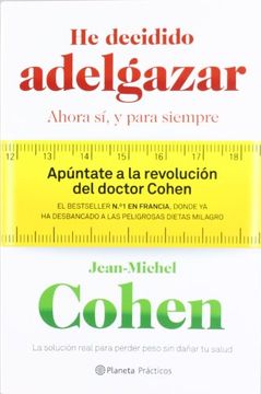 portada HE DECIDIDO ADELGAZAR.PLANETA. (in Spanish)