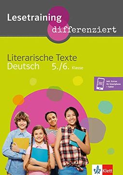 portada Lesetraining Differenziert - Literarische Texte Deutsch 5. /6. Klasse: Buch + Online (en Alemán)
