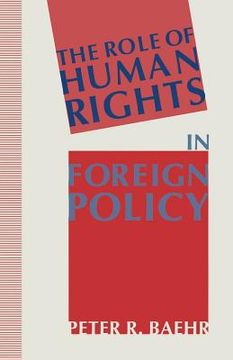 portada The Role of Human Rights in Foreign Policy (en Inglés)