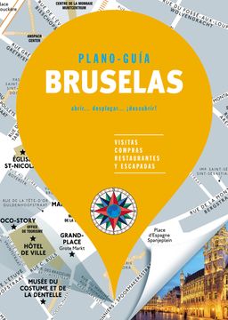 portada Bruselas (Plano-Guía): Visitas, Compras, Restaurantes y Escapadas