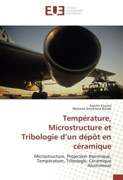 portada Température, Microstructure et Tribologie d'un dépôt en céramique (OMN.UNIV.EUROP.)