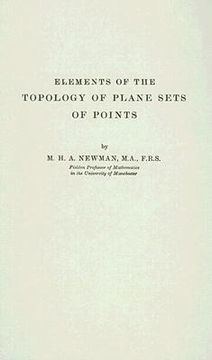 portada elements of the topology of plane sets of points (en Inglés)