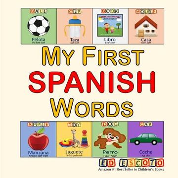 portada Derek and Haylee My First Spanish Words (en Inglés)