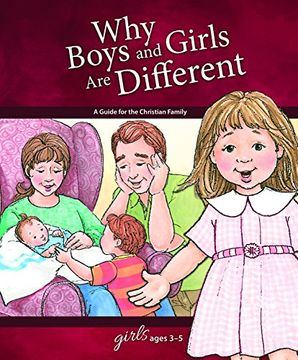portada Why Boys and Girls are Different: For Girls Ages 3-5 - Learning About Sex (Learning about Sex (Hardcover))