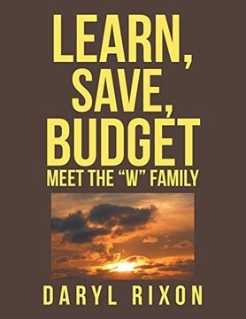 portada Learn, Save, Budget: Meet the "w" Family (en Inglés)