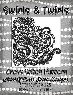 portada Swirls and Twirls Cross Stitch Pattern (en Inglés)