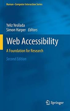 portada Web Accessibility: A Foundation for Research (Human–Computer Interaction Series) (en Inglés)
