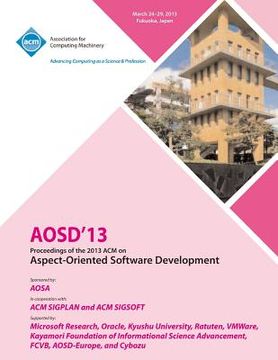 portada AOSD 13 Proceedings of the 2013 ACM on Aspect-Oriented Software Development (en Inglés)